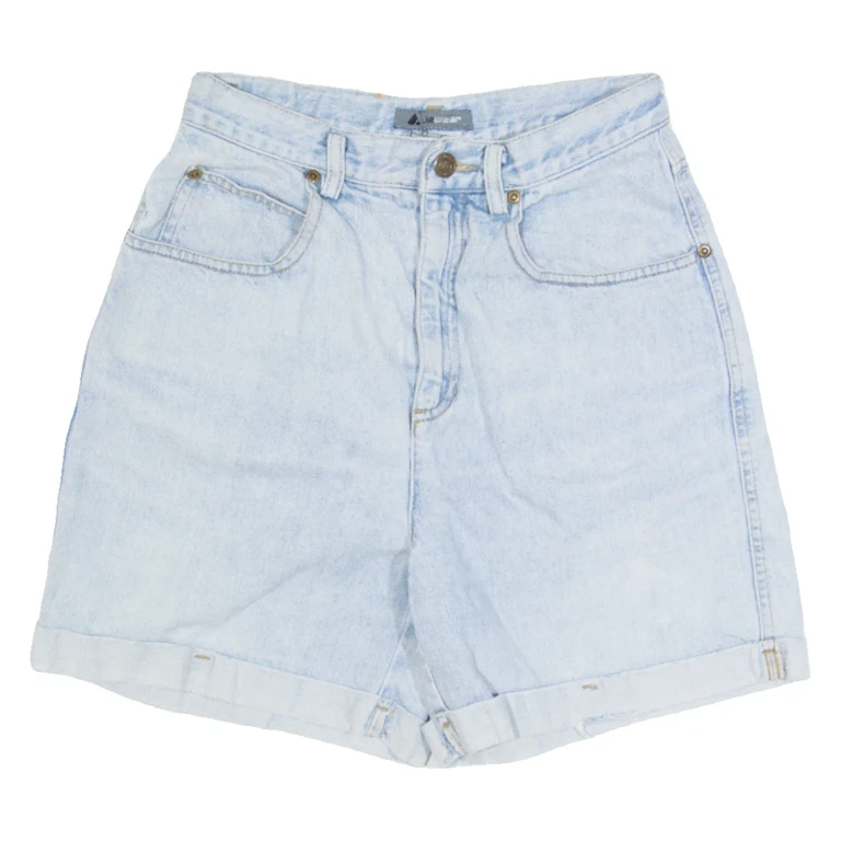 LIZ WEAR Womens Denim Shorts Blue XS W24