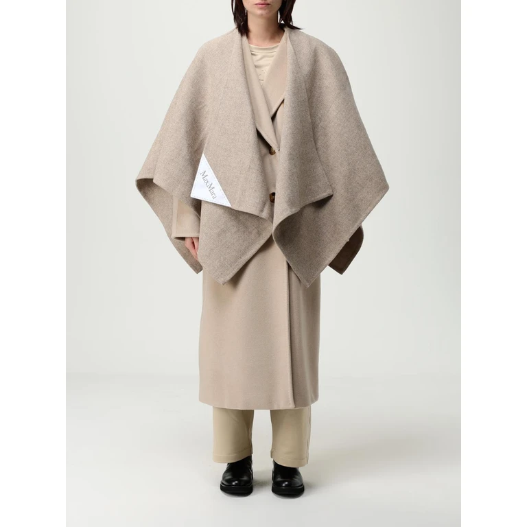 MAX MARA Coat Woman color Brown (2524546081600003)