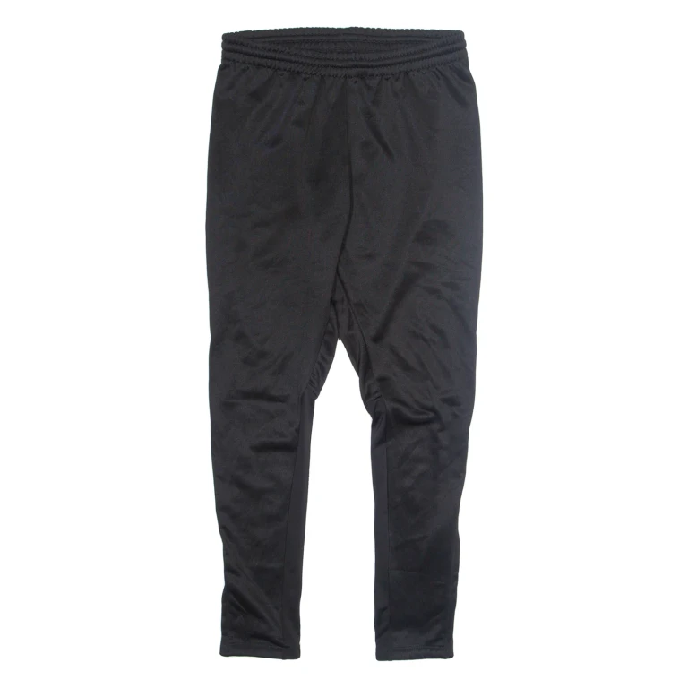 KAPPA Mens Track Pants Black Tapered M W30 L29