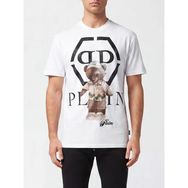T-Shirt Men color White (FAECMTK8419PJY002N01)