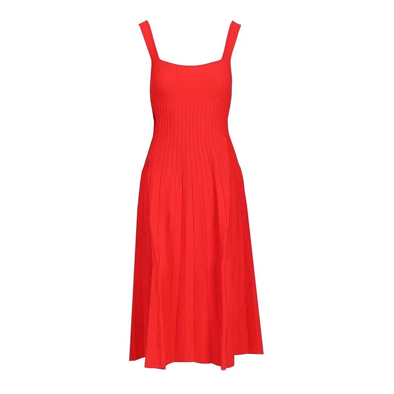 Staud Robe Au Genou - Rouge (R24S2213VNRDR)