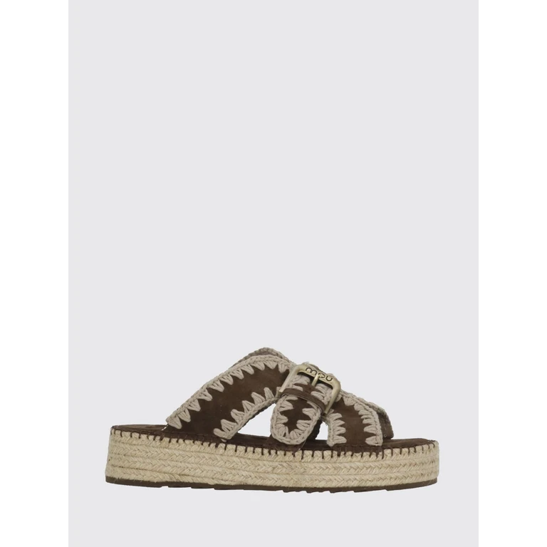 Heeled Sandal Woman color Brown (MUSW641003ADPB)