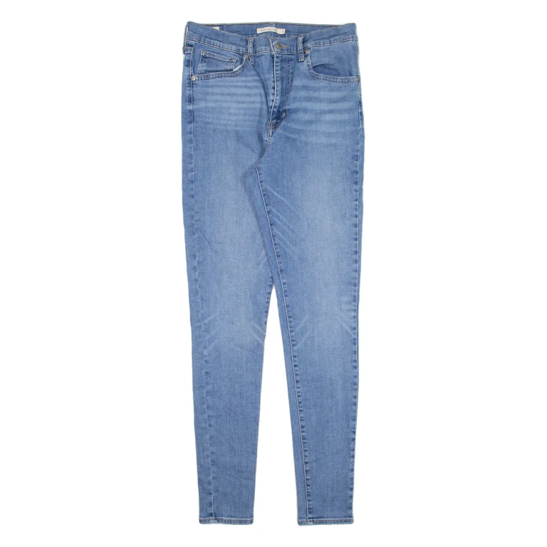 LEVI'S Mile High BIG E Womens Jeans Blue Slim Skinny W28 L32
