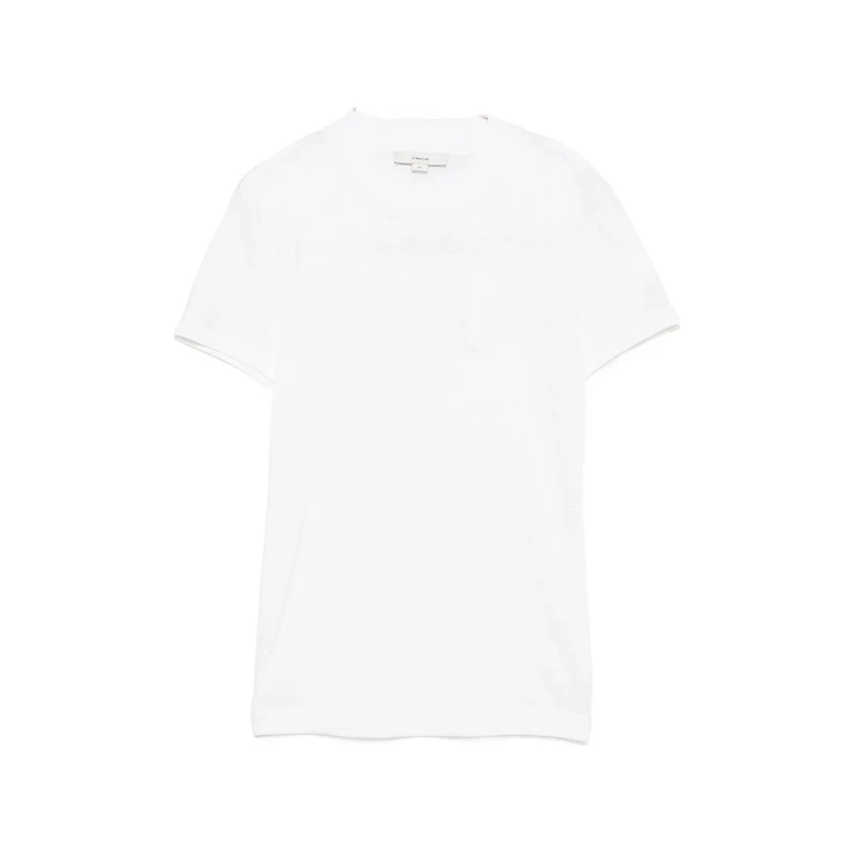 Vince Short-sleeve Mock-neck T-shirt (V942684205)