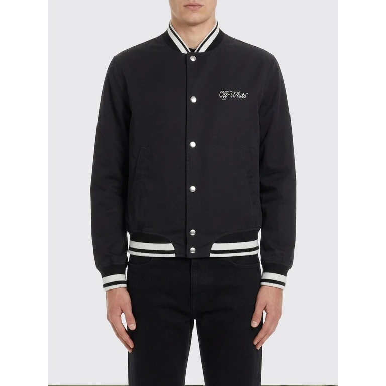 OFF-WHITE Jacket Men color Black (44MEH05FC9F00111001)