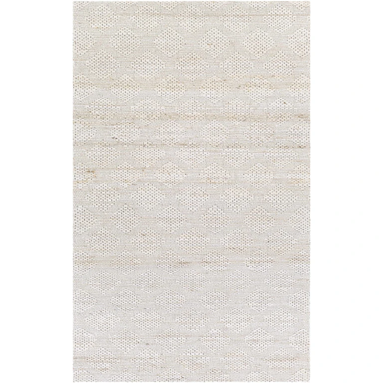 Angaston Beige Hand-Woven Jute Rug - Clearance