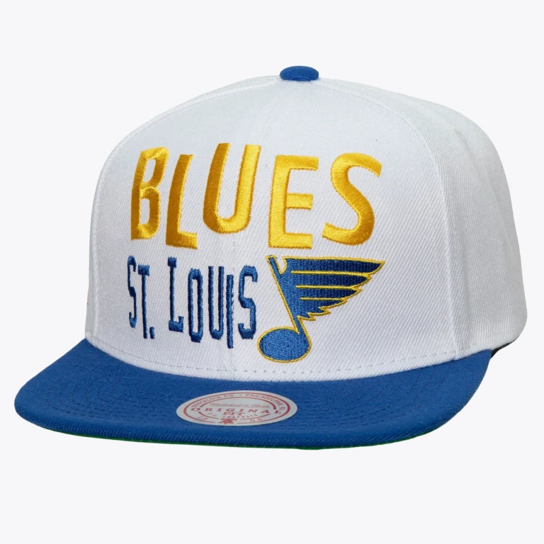 Men's NHL Toss Up Snapback Vntg Blues Snapback Caps