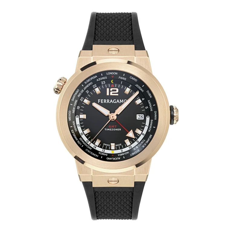 F-80 GMT Worldtime Silicone Watch