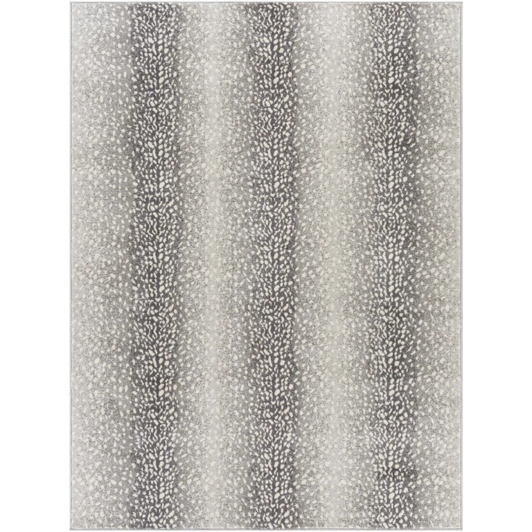 Pointblank Black & Gray Antelope Print Rug