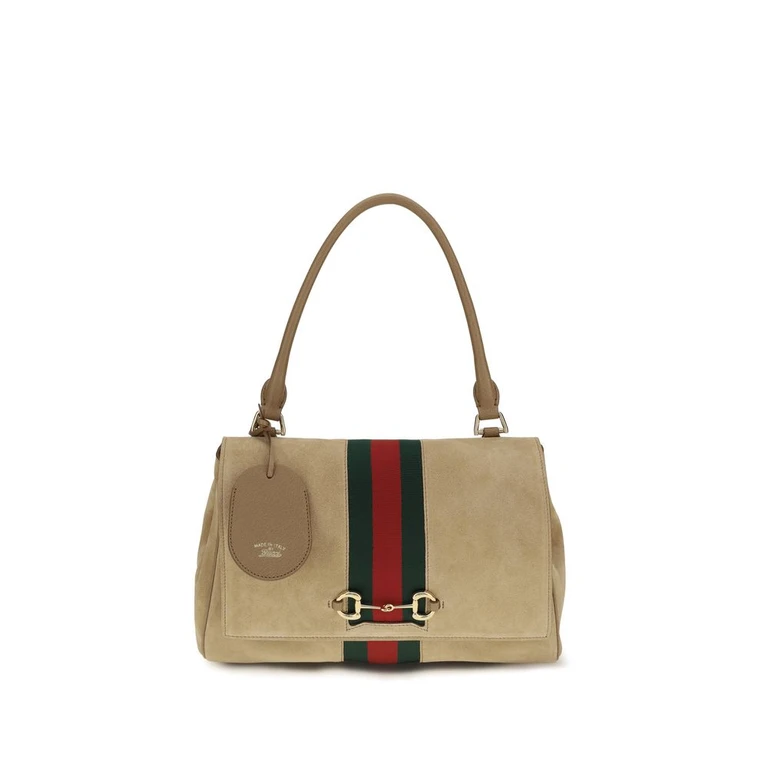 Gucci Beige Calf Leather Bos Taurus Handbag Bag - Women