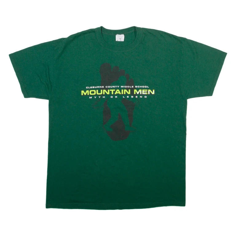 RUSSELL ATHLETIC Mens T-Shirt Green L