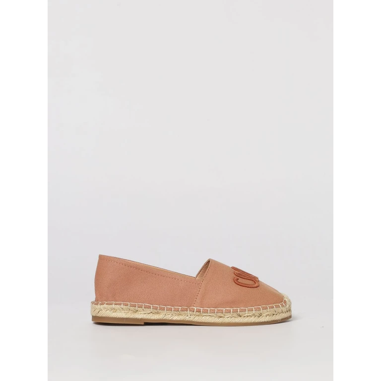 CHLOÉ Cotton Canvas Espadrilles with Embroidered Logo (C20879239)