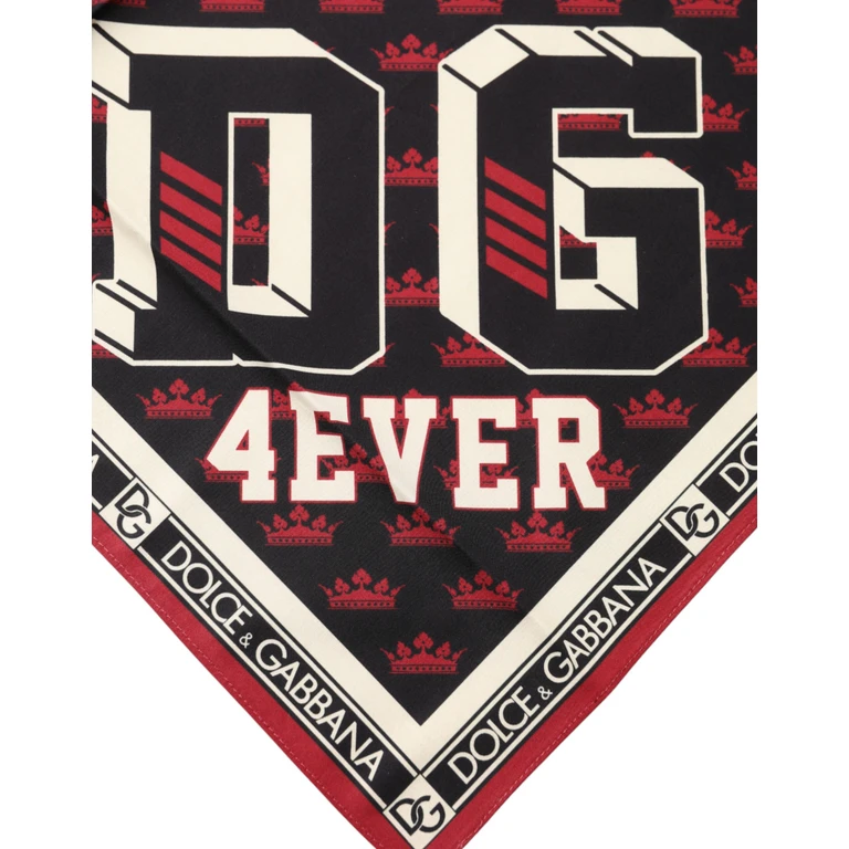 Dolce & Gabbana Multicolor #dgroyals Square Foulard 50cm X 49.5cm Scarf - Men
