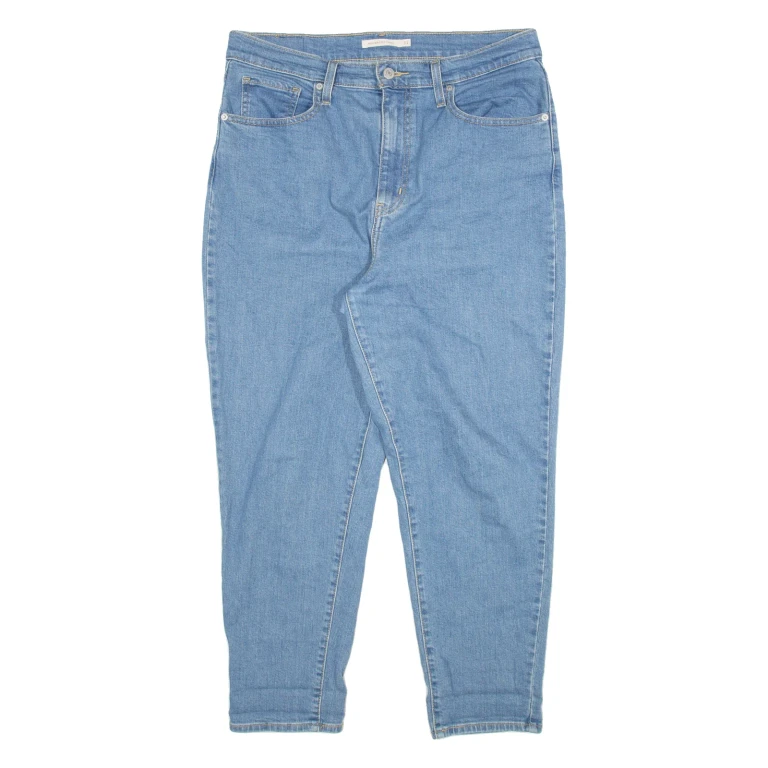LEVI'S Womens Jeans Blue Relaxed Tapered W31 L27