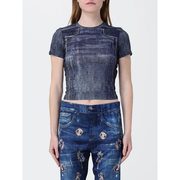 LIU JO Top Woman color Blue (UA6502J1624L9680)