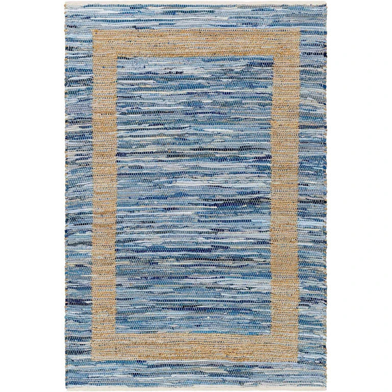 Ghita Recycled Blue Jean Rug - Clearance
