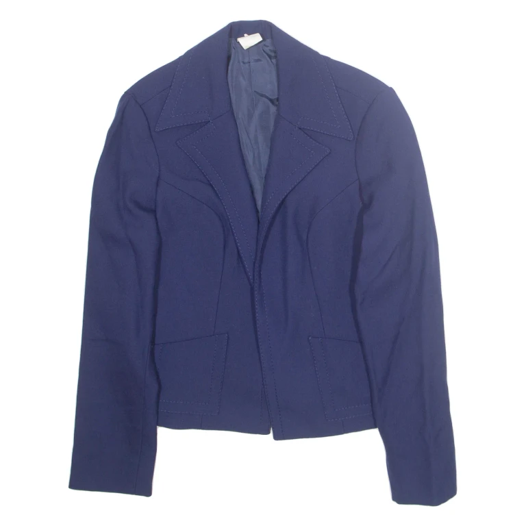 Womens Blazer Jacket Blue S