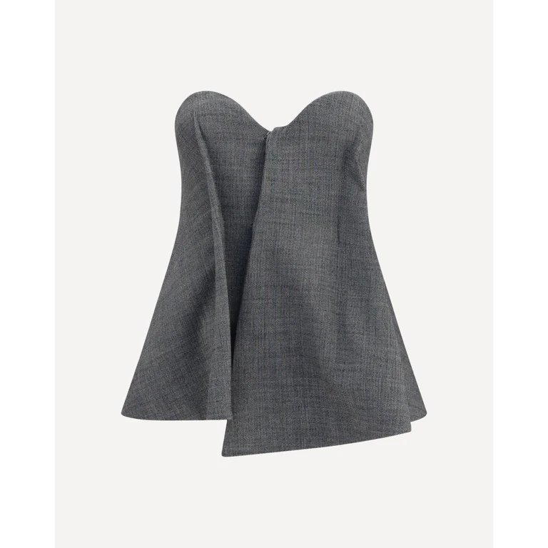 Asymmetrical wool Corset Female 34