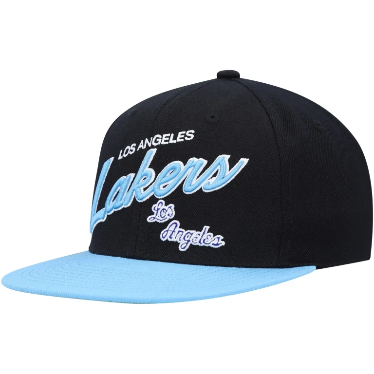 Men's NBA Team Script 2.0 Fitted Hwc Lakers Fitted Caps