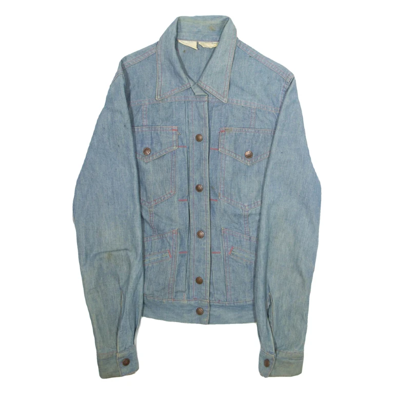 Womens Denim Jacket Blue M