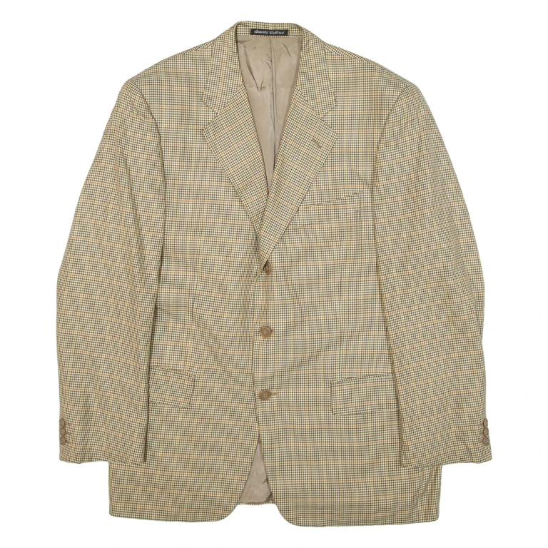 DONEGAL Mens Blazer Jacket Green Check M