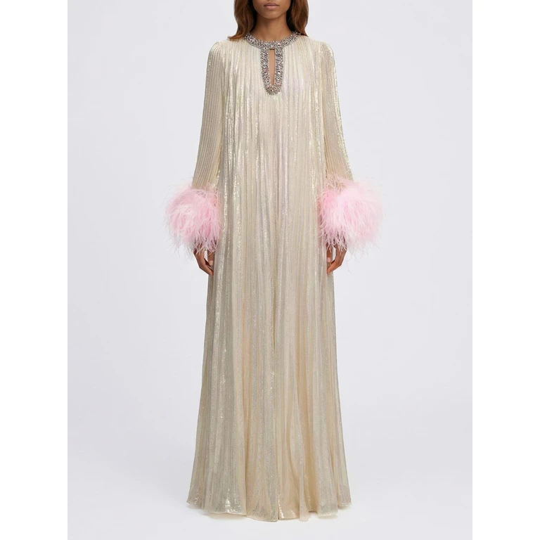 Dress Woman color Nude (RS26507XCHCHAMPAGNE)