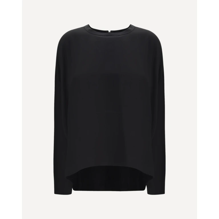 TOTEME Boxy Satin Top Female 38