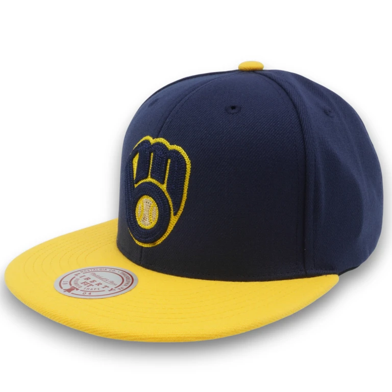 Men's MLB Jump Off Snapback Brewers Snapback Caps