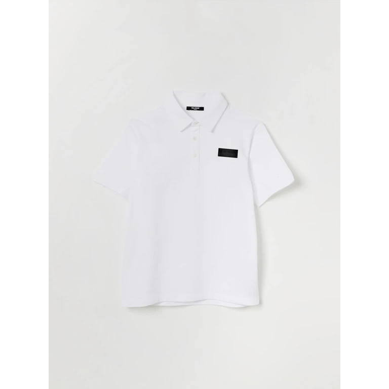 Polo Shirt Kids color White (BY8Q01Z3658100NE)