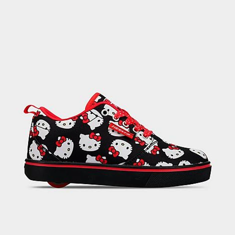 Girls' Big Kids x Hello Kitty Pro 20 Casual Shoes in Black/Red/White Size: 4.0