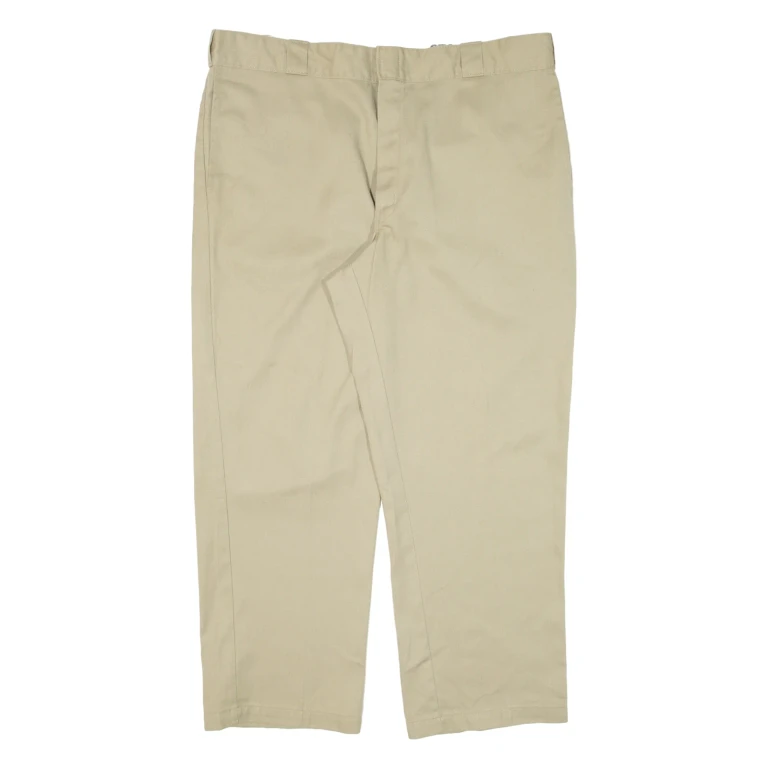 DICKIES 874 Workwear Mens Trousers Beige Regular Straight W40 L28