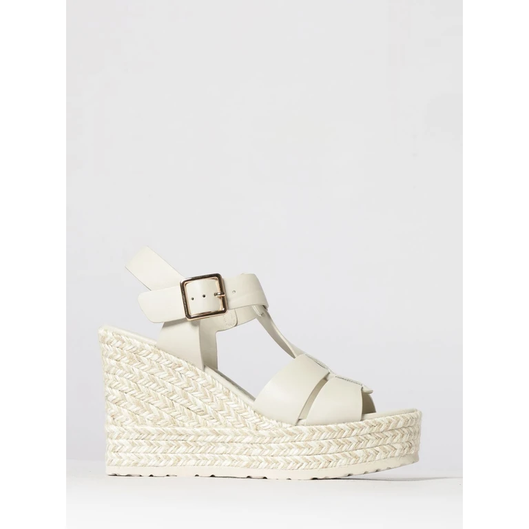 Heeled Sandal Woman color White (2202OFFWHITE)