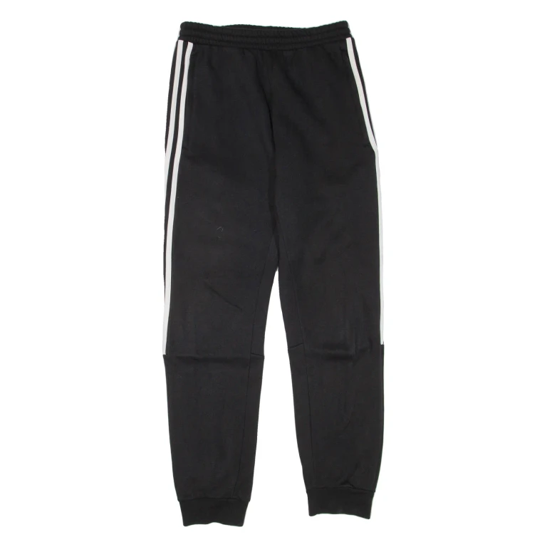 ADIDAS ORIGINALS ZX Mens Joggers Black Tapered S W28 L30