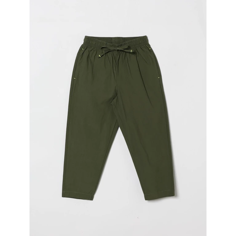MSGM KIDS Pants Kids color Green (S6MSJBPA188082)