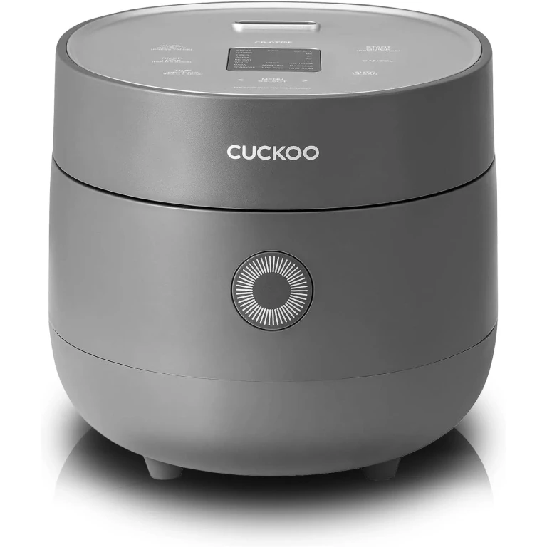 CR-0375F Micom Small Rice Cooker with 10 Menu Options