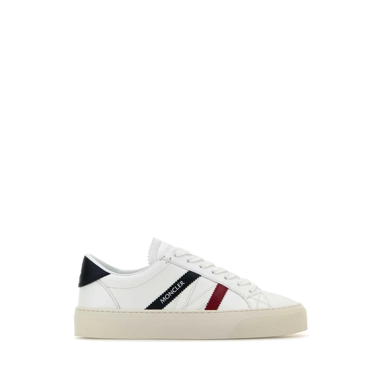 White Leather Monaco 2 Sneakers 001 - Women