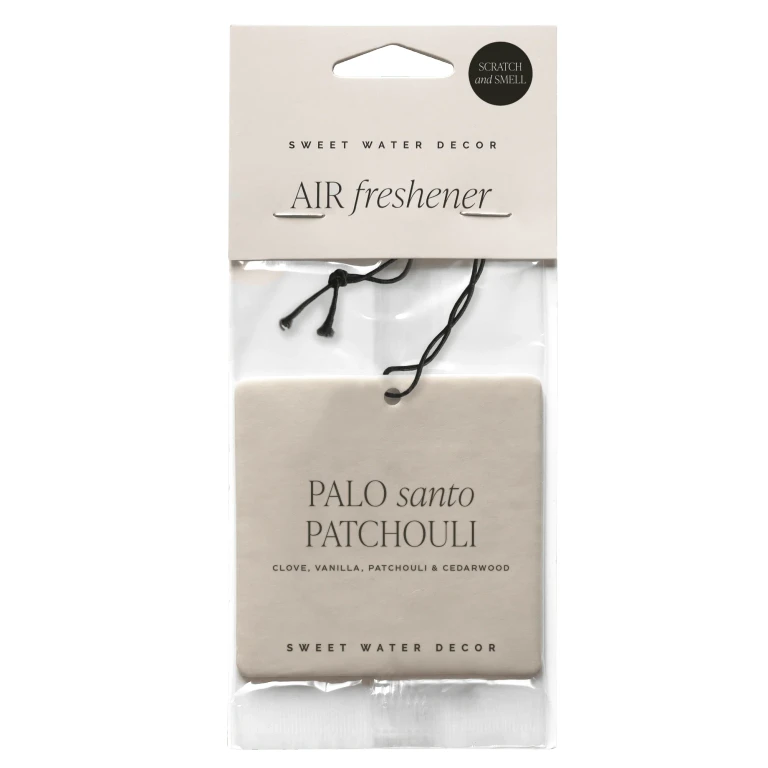 Palo Santo Patchouli Hanging Air Freshener