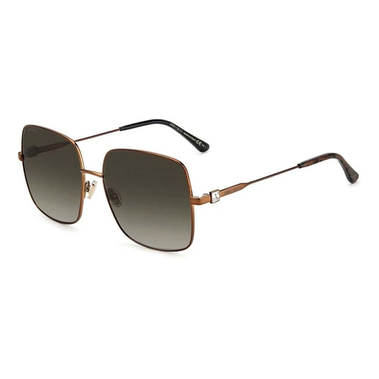 Jimmy Choo Brown Metal Sunglasses - Women