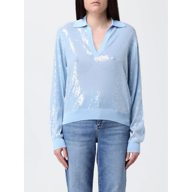 LIU JO Polo Shirt Woman color Blue (WA6218MA68RP9377)