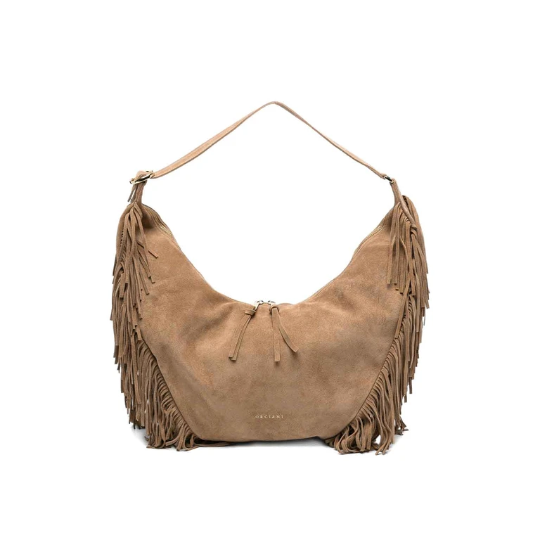 Sac Cabas - Beige (B02226PEACHFRINGEBIS)