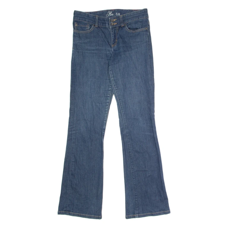 TOMMY HILFIGER Womens Jeans Blue Regular Flared W30 L32