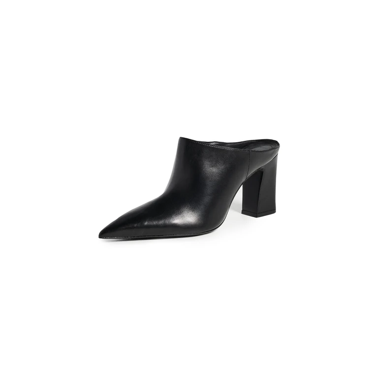 Schutz Eleanor Mules Black 9.5