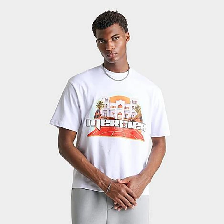 Men's Mercier Hoop Paradise Graphic T-Shirt in White Size: Small
