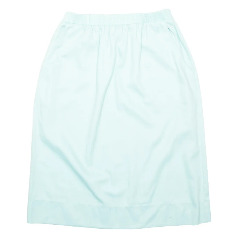 DEVON Womens Pencil Skirt Blue Midi UK 12