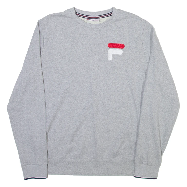 FILA Mens Sweatshirt Grey M