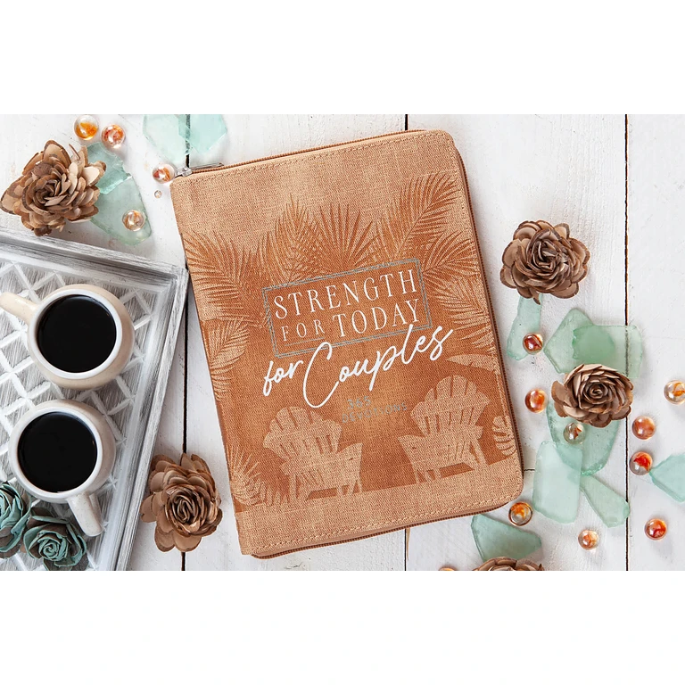 Strength for Today for Couples (Zippered Devotional)