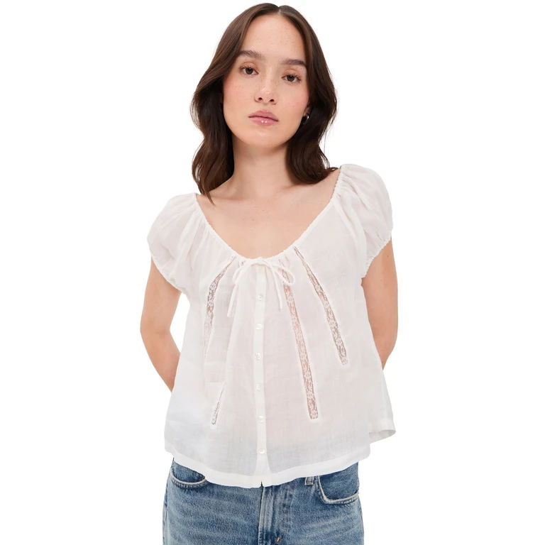 Citizens of Humanity Tatev Blouse White XL