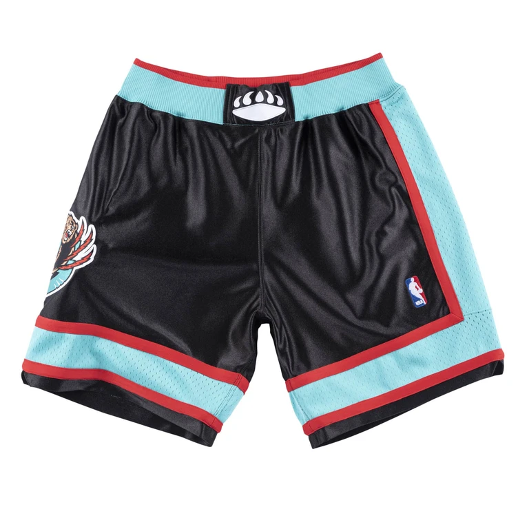 Men's NBA Authentic Road Shorts - Vancouver Grizzlies 01-02