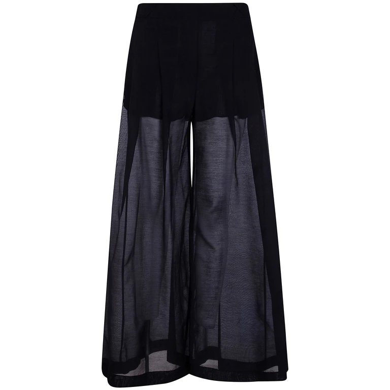 SEMICOUTURE Johnny Muslin Double Layers Micro Shorts
