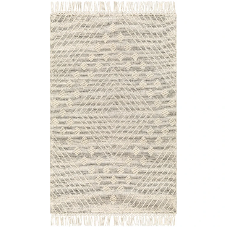 Dama Wool Rug with Tassels - Clearance